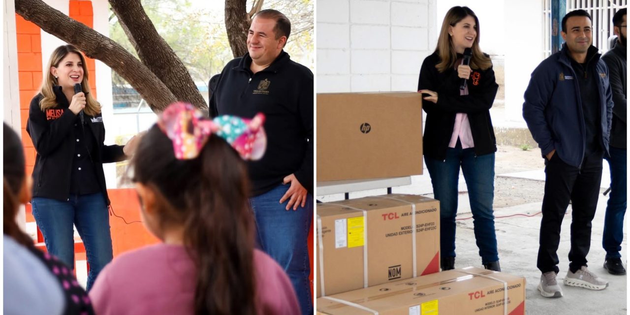 MELISA PEÑA PROMUEVE MEJORAS EDUCATIVAS EN EL NORTE DEL ESTADO