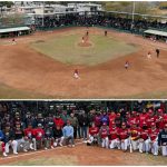 CARLOS RODRÍGUEZ “EL CUATE” CELEBRA FINAL DE LA LIGA MUNICIPAL DE BÉISBOL EN CADEREYTA