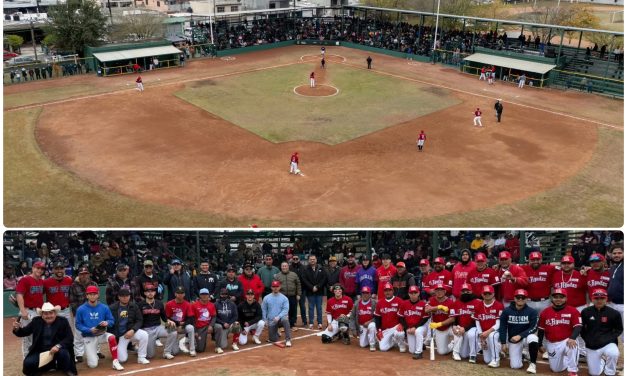 CARLOS RODRÍGUEZ “EL CUATE” CELEBRA FINAL DE LA LIGA MUNICIPAL DE BÉISBOL EN CADEREYTA