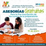 MIGUEL ÁNGEL SALAZAR IMPULSA ASESORÍAS GRATUITAS PARA EL EXAMEN DE INGRESO A PREPARATORIA EN MONTEMORELOS