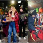 PAOLA GARCÍA YVES RECORRE COLONIAS PARA BRINDAR APOYO ANTE EL DESCENSO DE TEMPERATURA