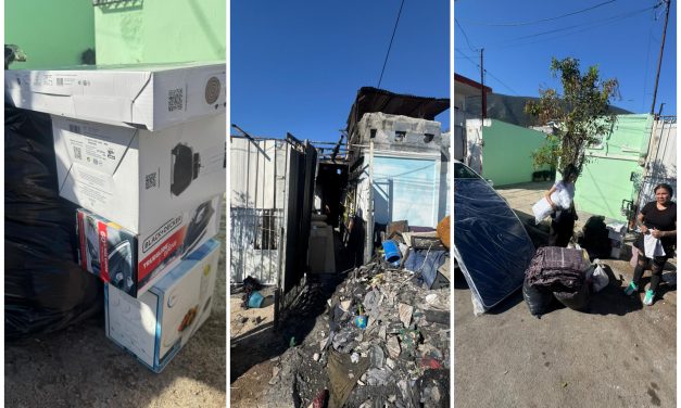 DIF ESCOBEDO BRINDA APOYO A FAMILIA TRAS INCENDIO EN SU VIVIENDA