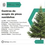 DAVID DE LA PEÑA MARROQUÍN HABILITA CENTROS PARA CONFINAR PINOS NAVIDEÑOS EN SANTIAGO