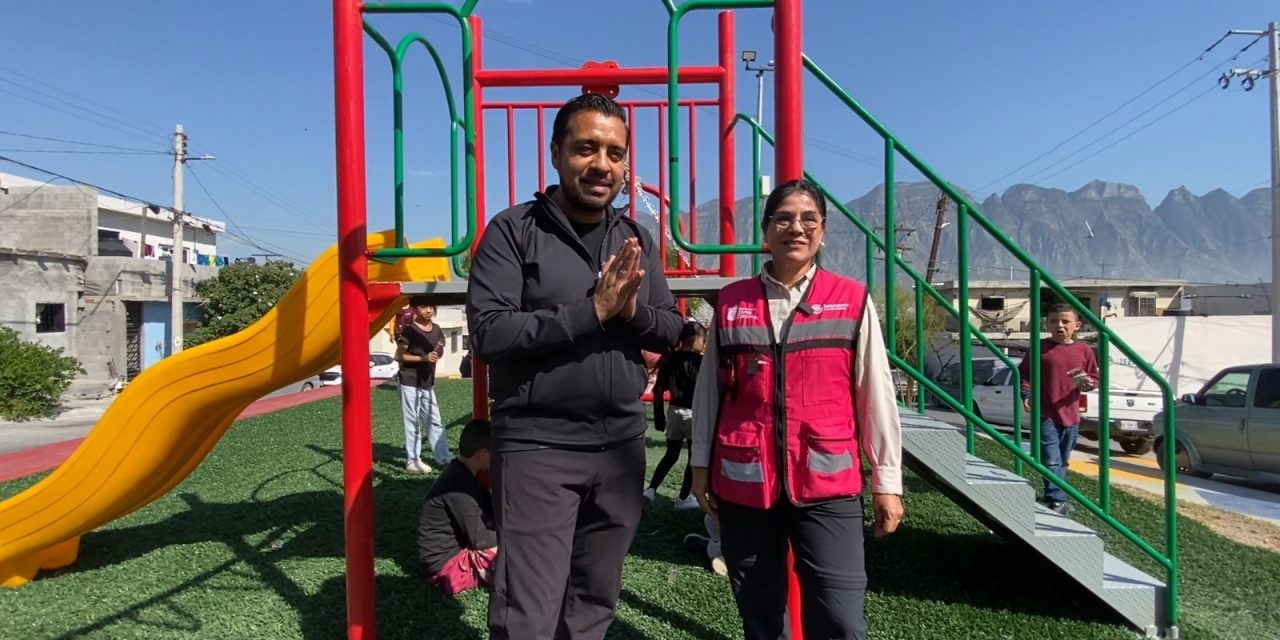 JESÚS NAVA AVANZA EN LA RECUPERACIÓN DE ESPACIOS PÚBLICOS CON MÁS DE 30 PARQUES RENOVADOS