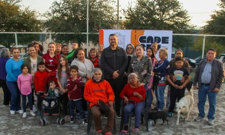 CARLOS RODRÍGUEZ “EL CUATE” INICIA REHABILITACIÓN DE CANCHA Y ESPACIOS COMUNITARIOS EN JOSÉ LUIS LOZANO, CADEREYTA