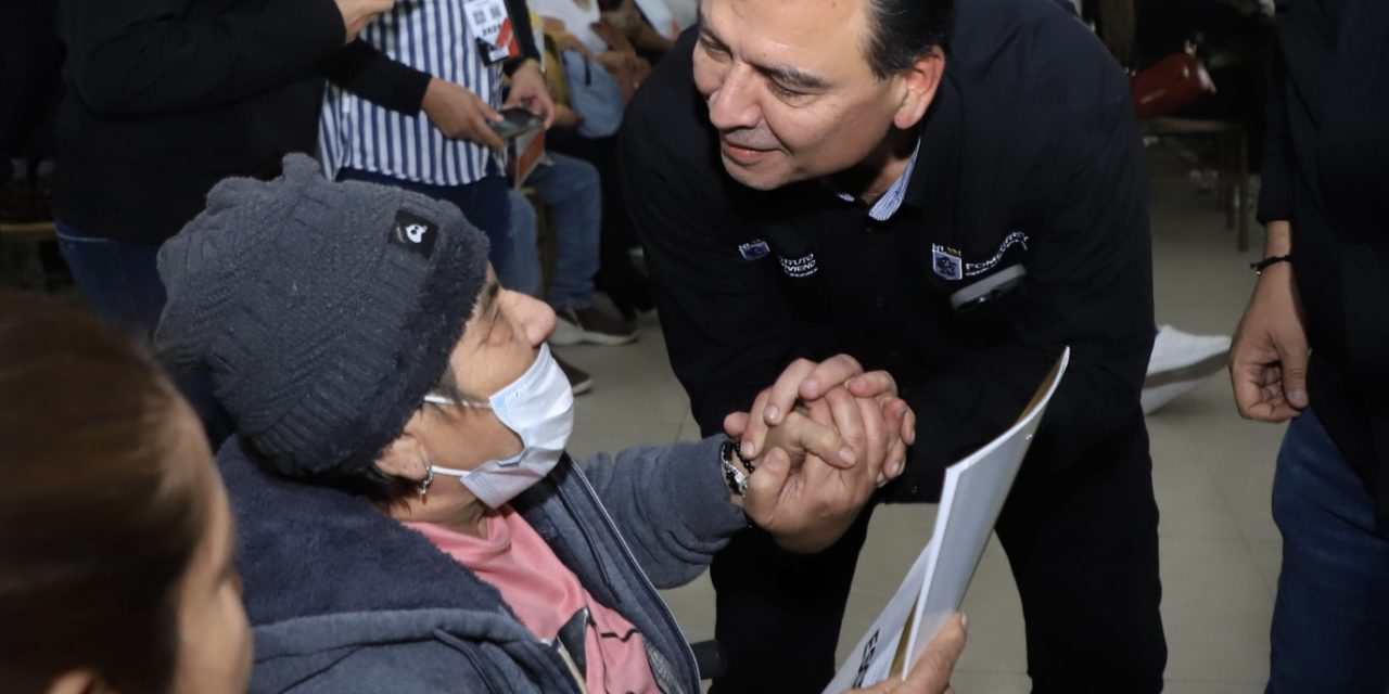 EUGENIO MONTIEL AMOROSO AVANZA EN LA FORMALIZACIÓN DE HOGARES EN CADEREYTA