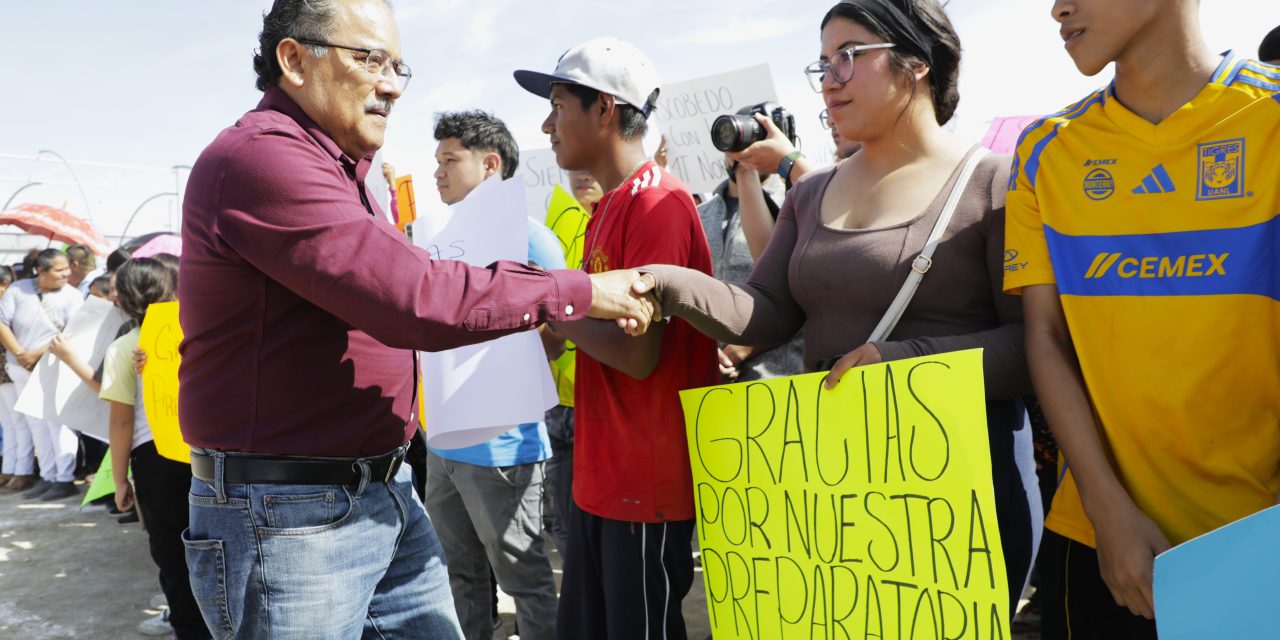 ANDRÉS MIJES ANUNCIA NUEVA PREPARATORIA PARA LA ALIANZA REAL EN ESCOBEDO