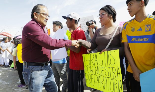 ANDRÉS MIJES ANUNCIA NUEVA PREPARATORIA PARA LA ALIANZA REAL EN ESCOBEDO