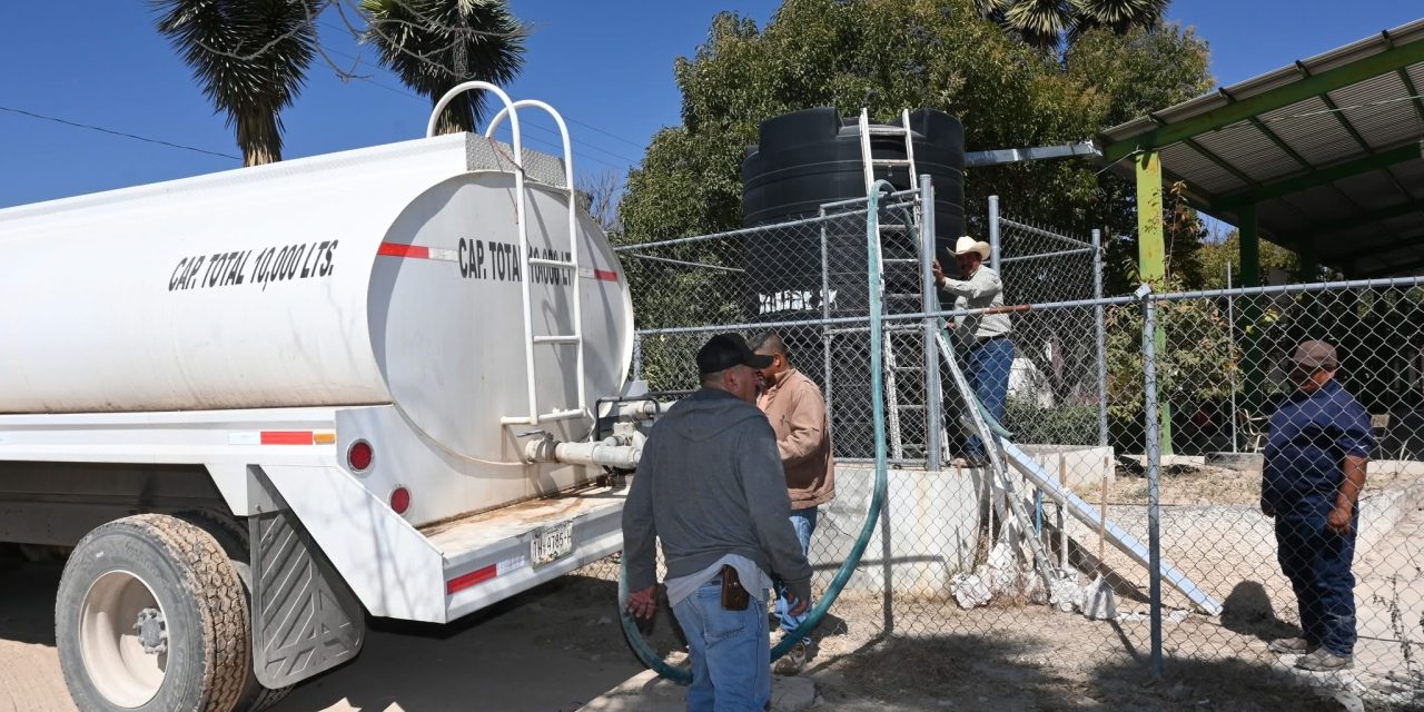 JUAN JOSÉ VARGAS ROSALES ATIENE DESABASTO DE AGUA EN ZONAS CON MAYOR REZAGO