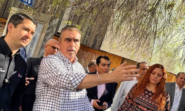 CÉSAR GARZA Y MARCELO SEGOVIA COORDINAN RECORRIDO CON HOTELEROS EN PLAZA HIDALGO