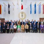 SANTOS GUZMÁN FORTALECE VÍNCULOS INTERNACIONALES DE LA UANL CON CUERPO CONSULAR