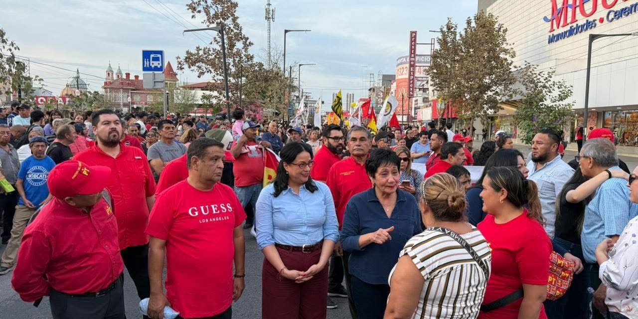 LUPITA RODRÍGUEZ MARTÍNEZ ENCABEZÓ MARCHA POR LOS 50 AÑOS DE LOS HECHOS DE VIOLENCIA CONTRA POSESIONARIOS EN LA COLONIA GRANJA SANITARIA