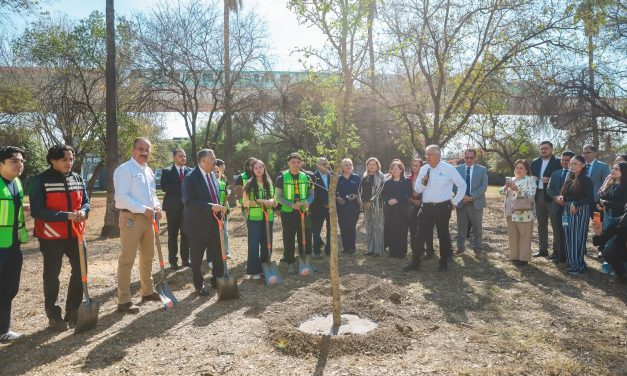 ADRIANA GARZA ELIZONDO Y SANTOS GUZMÁN RESPALDAN PROGRAMA DE ARBORIZACIÓN UNIVERSITARIA
