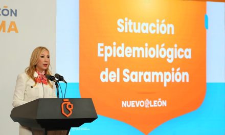 DRA. ALMA ROSA MARROQUÍN REFUERZA LLAMADO A VACUNARSE CONTRA EL SARAMPIÓN EN NUEVO LEÓN