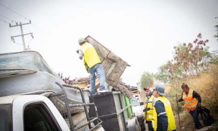 MIGUEL ÁNGEL SALAZAR LLEVA JORNADAS DE LIMPIEZA A HACIENDA LOS NARANJOS