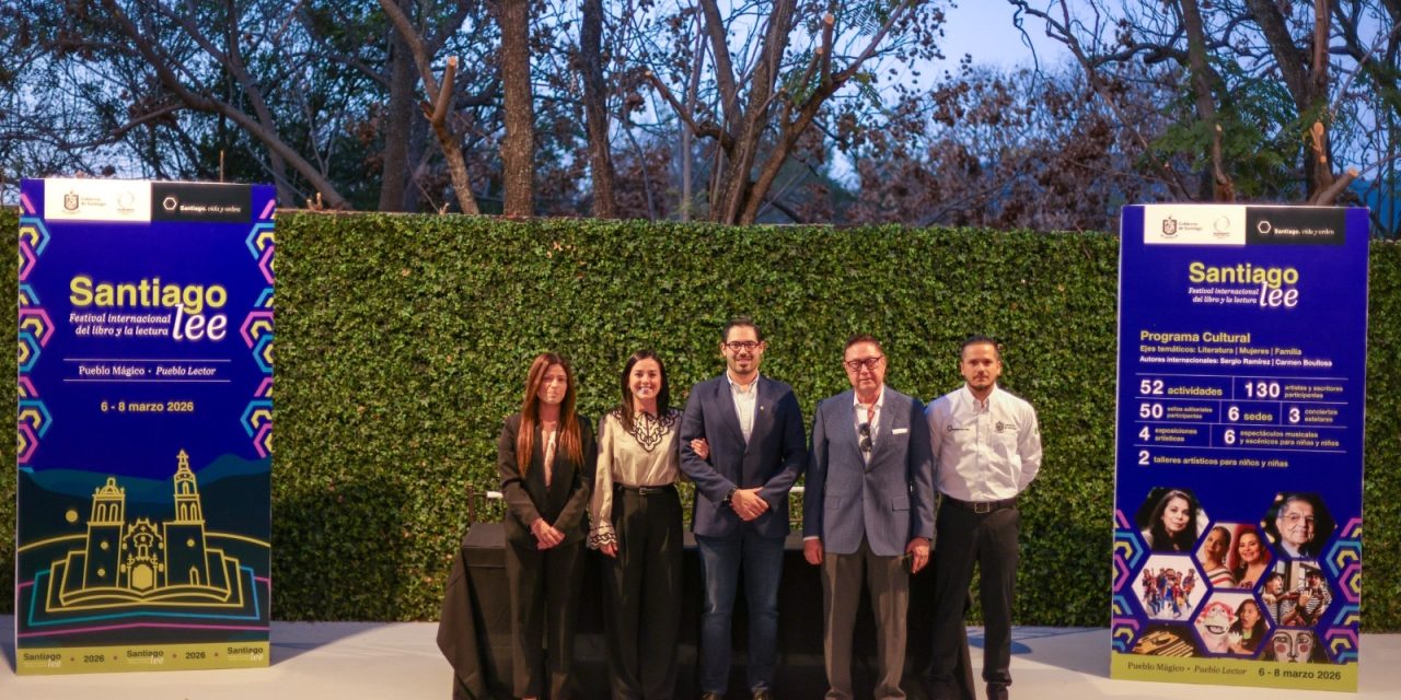 DAVID DE LA PEÑA INAUGURA CENTRO DE ARTE Y CULTURA Y PRESENTA SANTIAGO LEE 2026