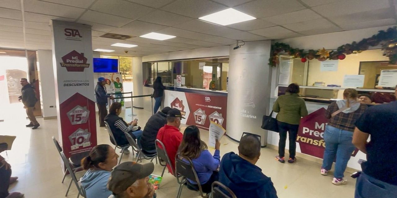 JESÚS NAVA RIVERA AMPLÍA DESCUENTO EN PREDIAL PARA CONTRIBUYENTES DE SANTA CATARINA