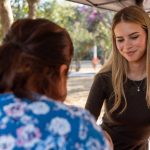 CINDY AGUIRRE ACERCA SALUD VISUAL A LA COLONIA AZTECA EN GUADALUPE
