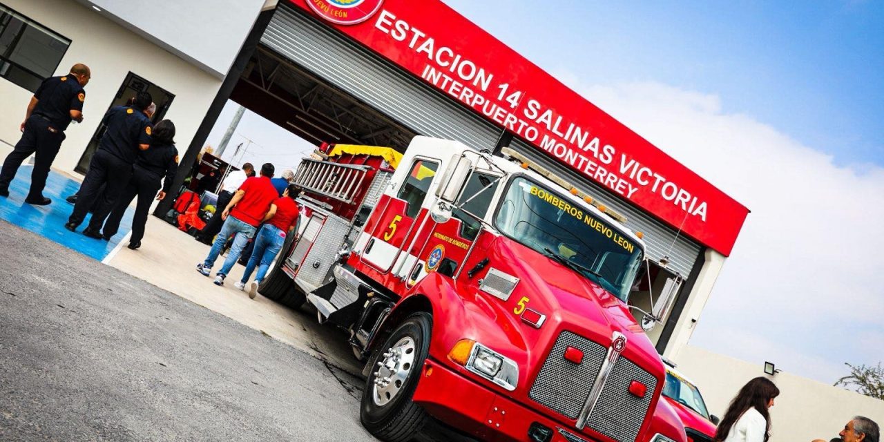 PROTECCIÓN CIVIL PARTICIPA EN REAPERTURA DE ESTACIÓN 14 EN SALINAS VICTORIA
