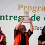 CLAUDIA SHEINBAUM ENTREGÓ ESCRITURAS Y CONDONACIONES DE CRÉDITOS A MUJERES EN TECÁMAC