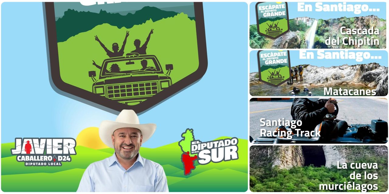 JAVIER CABALLERO PROMUEVE A SANTIAGO COMO DESTINO DE AVENTURA EN SEMANA SANTA