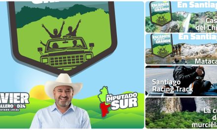 JAVIER CABALLERO PROMUEVE A SANTIAGO COMO DESTINO DE AVENTURA EN SEMANA SANTA