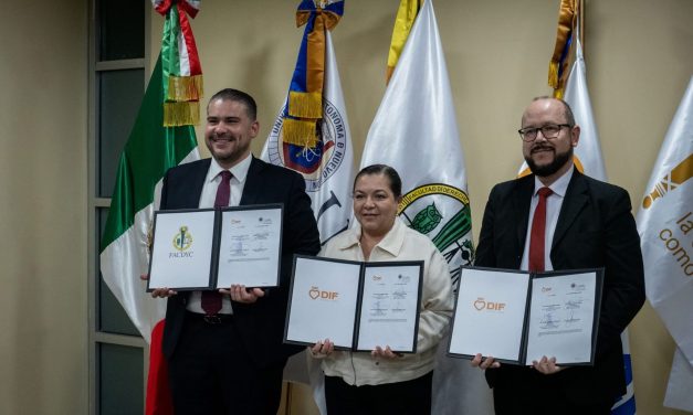 DAVID EMMANUEL CASTILLO CONSOLIDA ALIANZA ENTRE FACDYC Y DIF NUEVO LEÓN PARA BECAS ACADÉMICAS