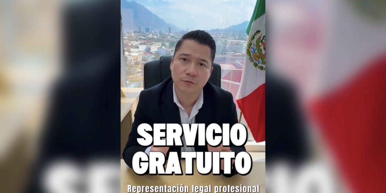 ALEJANDRO SOLÍS PALACIOS OFRECE ASESORÍA GRATUITA PARA TRÁMITES DE MANUTENCIÓN EN MONTERREY