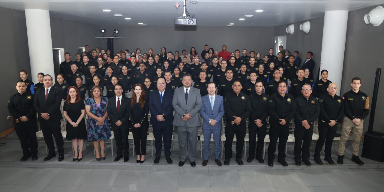 ESTEBAN CANTÚ SUMA 33 NUEVOS ELEMENTOS A LA AGENCIA ESTATAL DE INVESTIGACIONES