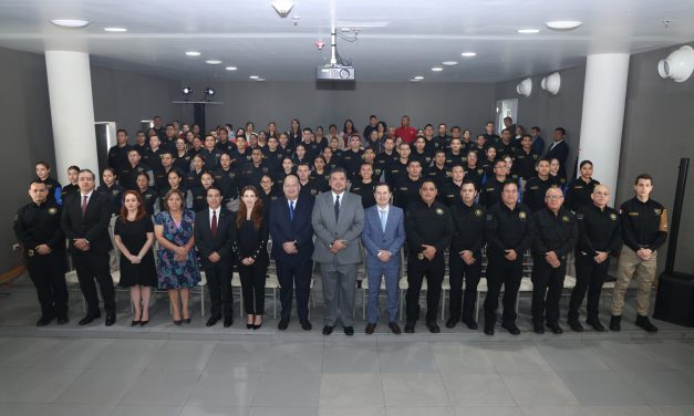 ESTEBAN CANTÚ SUMA 33 NUEVOS ELEMENTOS A LA AGENCIA ESTATAL DE INVESTIGACIONES