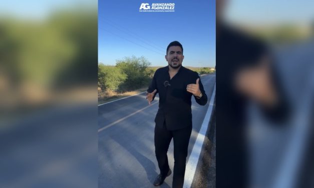 ALEJANDRO GONZÁLEZ ENTREGA OBRA VIAL EN DR. GONZÁLEZ; LLAMA A EXTREMAR PRECAUCIONES EN SEMANA SANTA