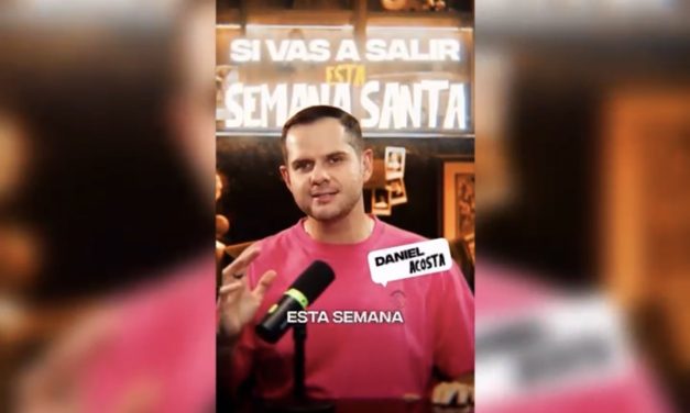 DANIEL ACOSTA EMITE LLAMADO PREVENTIVO ANTE SALIDAS DE SEMANA SANTA