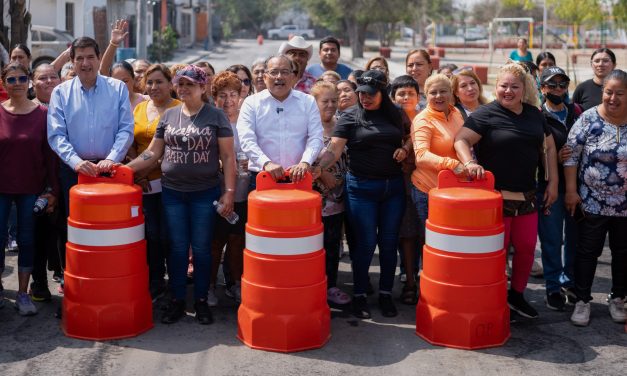 ANDRÉS MIJES ENTREGA OBRA VIAL CLAVE PARA LA MOVILIDAD EN NUEVA ESPERANZA, ESCOBEDO
