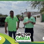 HÉCTOR DE LA GARZA REALIZA JORNADA DE BACHEO EN COLONIA HÉCTOR CABALLERO DE JUÁREZ
