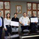 MIGUEL ÁNGEL SALAZAR FIRMA CONVENIO PARA ACERCAR BECAS UNIVERSITARIAS A JÓVENES DE MONTEMORELOS