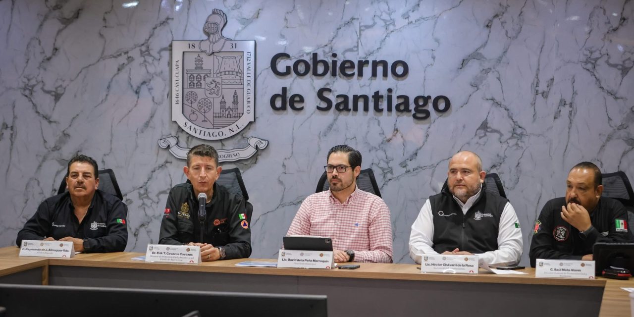 DAVID DE LA PEÑA FORTALECE PLAN MUNICIPAL FRENTE A INCENDIOS FORESTALES