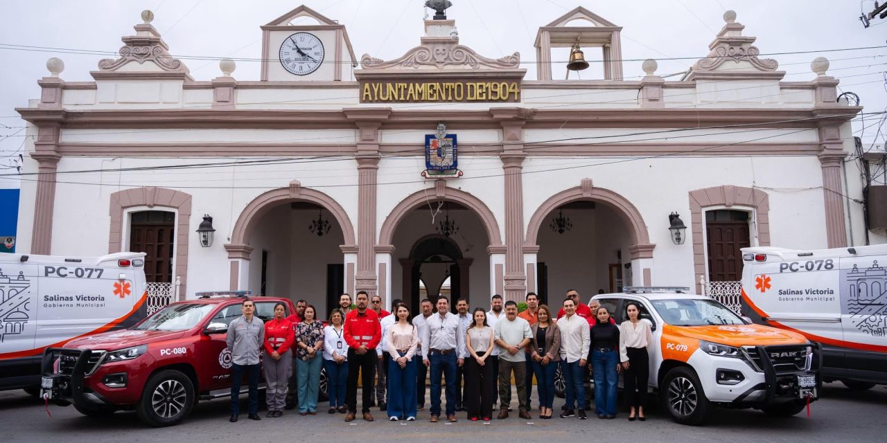 RAÚL CANTÚ EQUIPA A PROTECCIÓN CIVIL PARA MEJORAR RESPUESTA ANTE EMERGENCIAS EN SALINAS VICTORIA