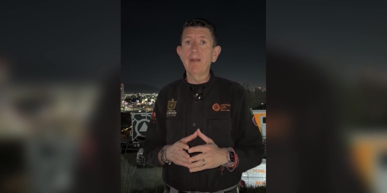 ERIK CAVAZOS ADVIERTE DESCENSO DE TEMPERATURA Y FUERTES VIENTOS EN NUEVO LEÓN