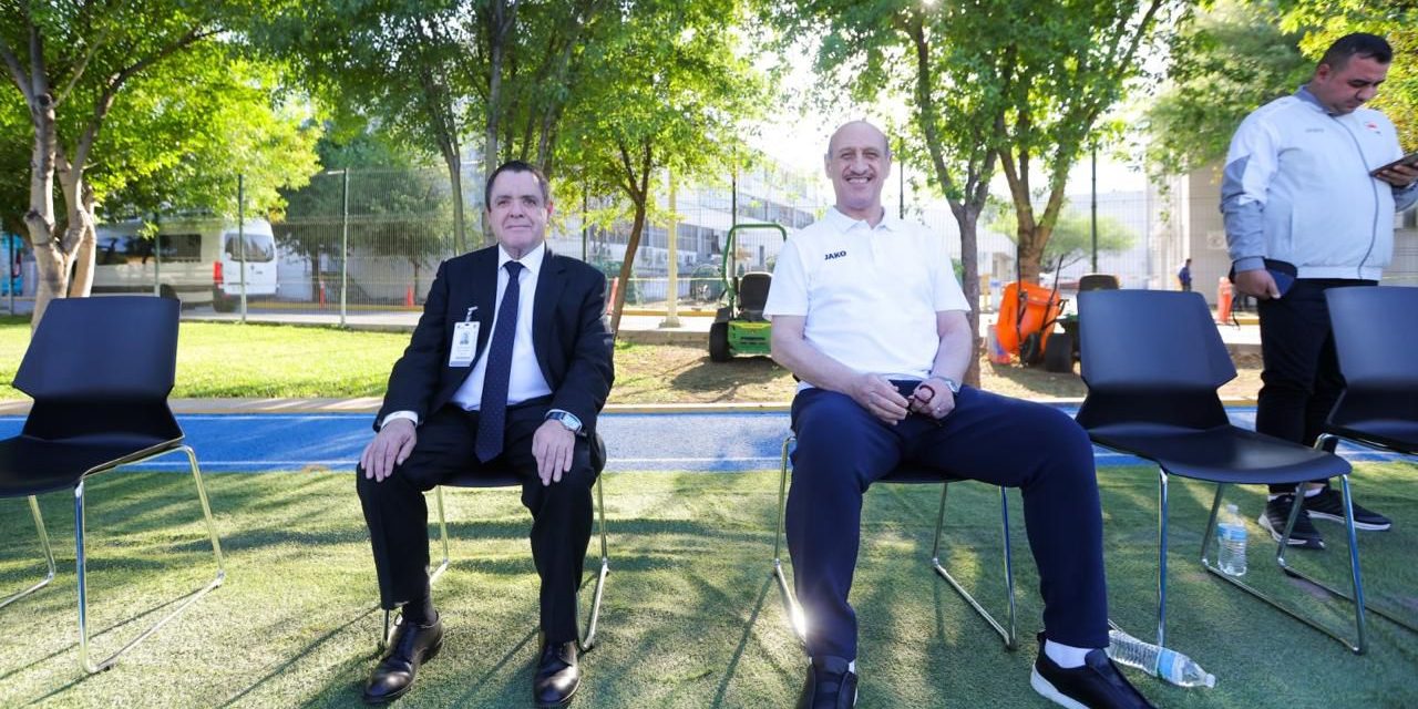 DIRECTOR DE MEDICINA ÓSCAR VIDAL LOGRA QUE LAS INSTALACIONES DEPORTIVAS DE LA FACULTAD SEAN DE NIVEL MUNDIALISTA