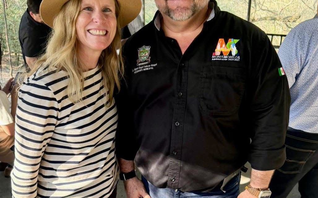 MIGUEL ÁNGEL SALAZAR RECIBE A CÓNSUL DE ESTADOS UNIDOS Y DESTACA POTENCIAL DE MONTEMORELOS