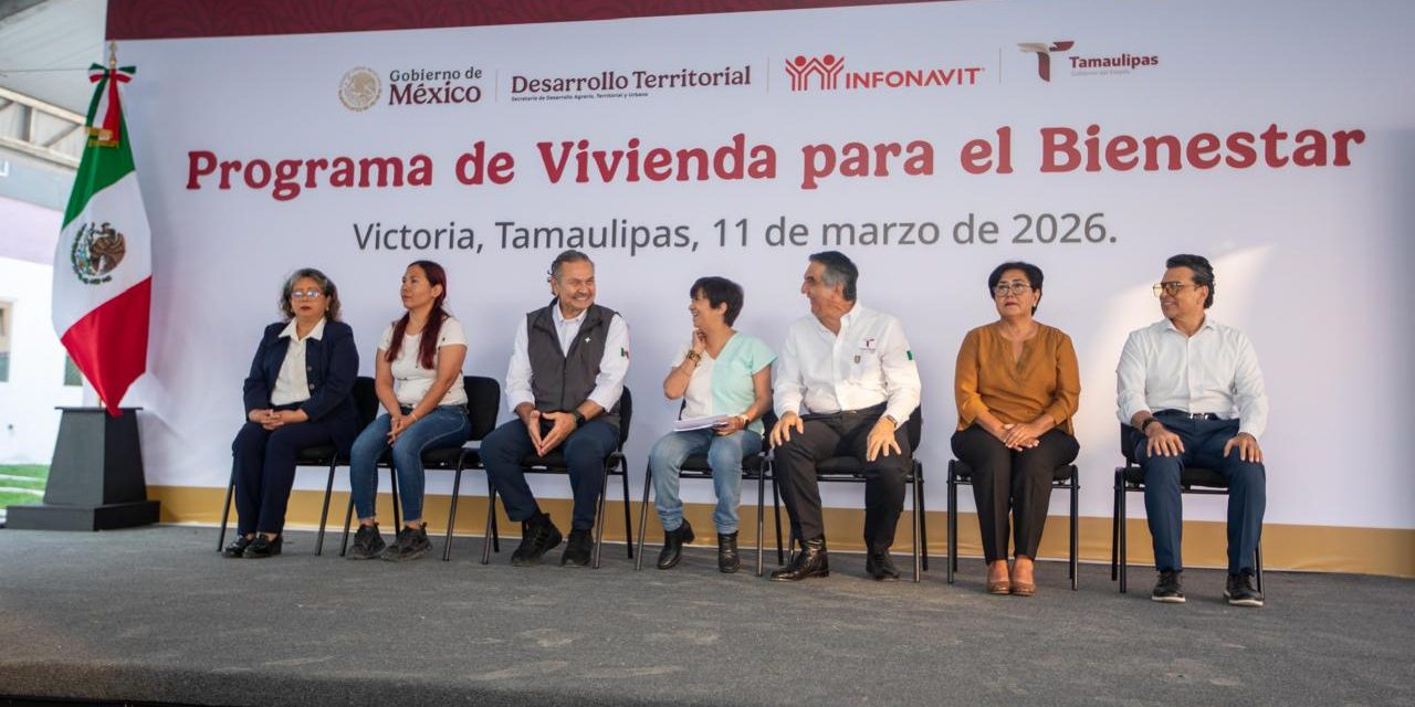 OCTAVIO ROMERO OROPEZA ENTREGA VIVIENDAS DEL BIENESTAR A FAMILIAS DE TAMAULIPAS
