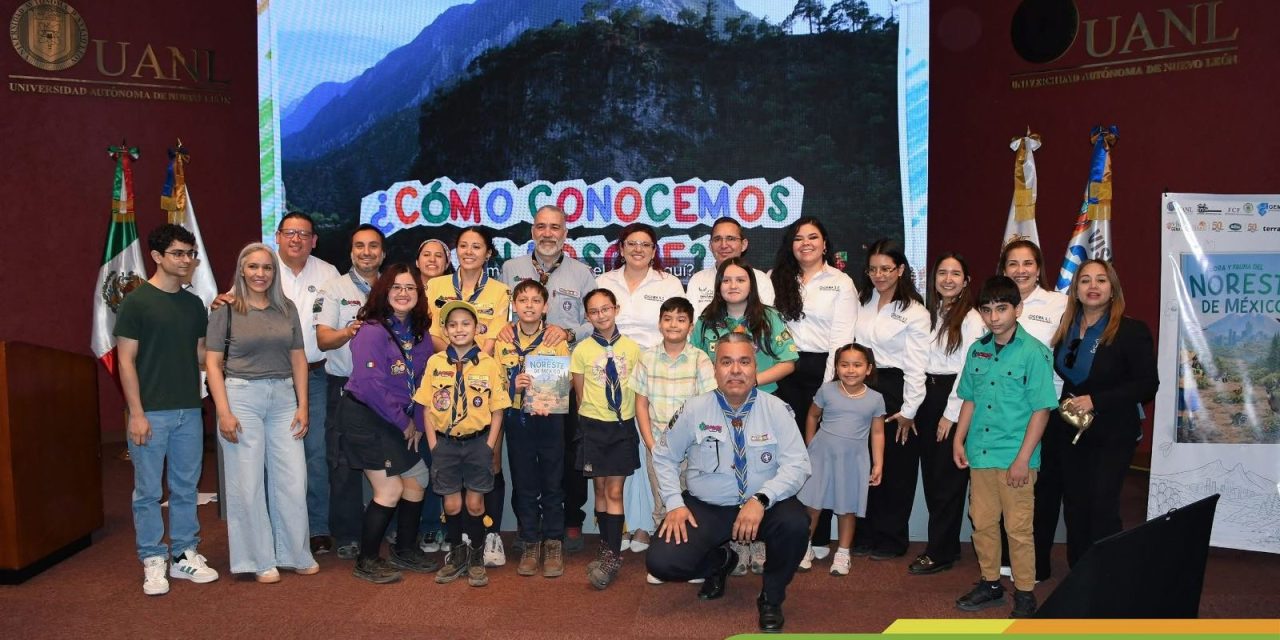 SANTOS GUZMÁN LLEVA LA EDUCACIÓN AMBIENTAL A LA NIÑEZ DESDE LA UANL