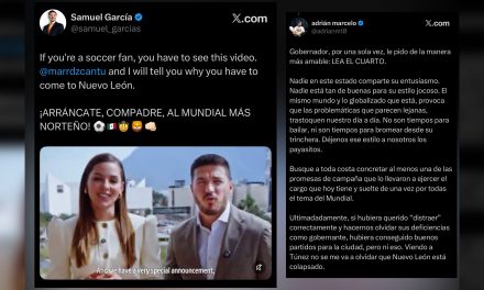 ADRIÁN MARCELO EXIGE A SAMUEL GARCÍA MÁS SERIEDAD Y MENOS ESPECTÁCULO