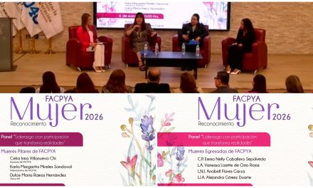 DRA. ADRIANA GARZA ELIZONDO RECONOCE LIDERAZGO Y APORTACIÓN DE MUJERES EN FACPYA