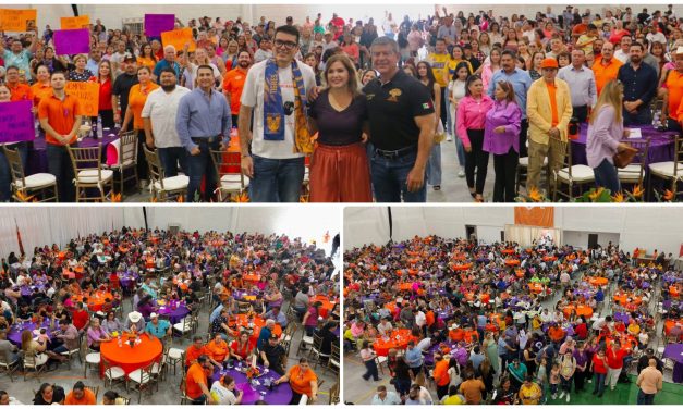 BALTAZAR MARTÍNEZ MONTEMAYOR REÚNE A MÁS DE MIL 500 MUJERES EN ENCUENTRO POR EL 8M EN CERRALVO