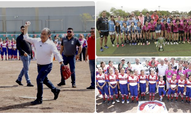 ANDRÉS MIJES DA EL PRIMER LANZAMIENTO DE LA TEMPORADA DE LIGAS PEQUEÑAS