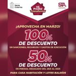 JESÚS NAVA OFRECE OPORTUNIDAD DE PONER “BORRÓN Y CUENTA NUEVA” AL PREDIAL