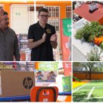 FRANCISCO ESQUIVEL “CISCO” ENTREGA OBRA EDUCATIVA QUE BENEFICIA A NIÑAS Y NIÑOS DE PESQUERÍA