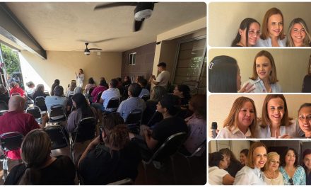 CLARA LUZ FLORES SE REÚNE CON VECINOS DE MISIÓN DE ANÁHUAC Y RECUERDA MÁS DE 15 AÑOS DE HISTORIA