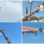 MIGUEL ÁNGEL SALAZAR DA CONTINUIDAD A TRABAJOS DE ALUMBRADO PÚBLICO EN MONTEMORELOS